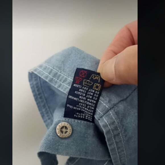 Vtg 90s Y2K Tommy Hilfiger Button Down Sleeveless Top Sz 14 - Picture 4 of 6